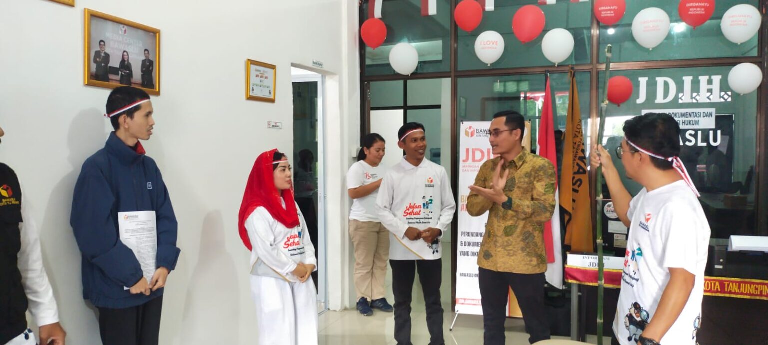 Kunjungan dari Anggota Bawaslu Provinsi Kepri terkait JDIH