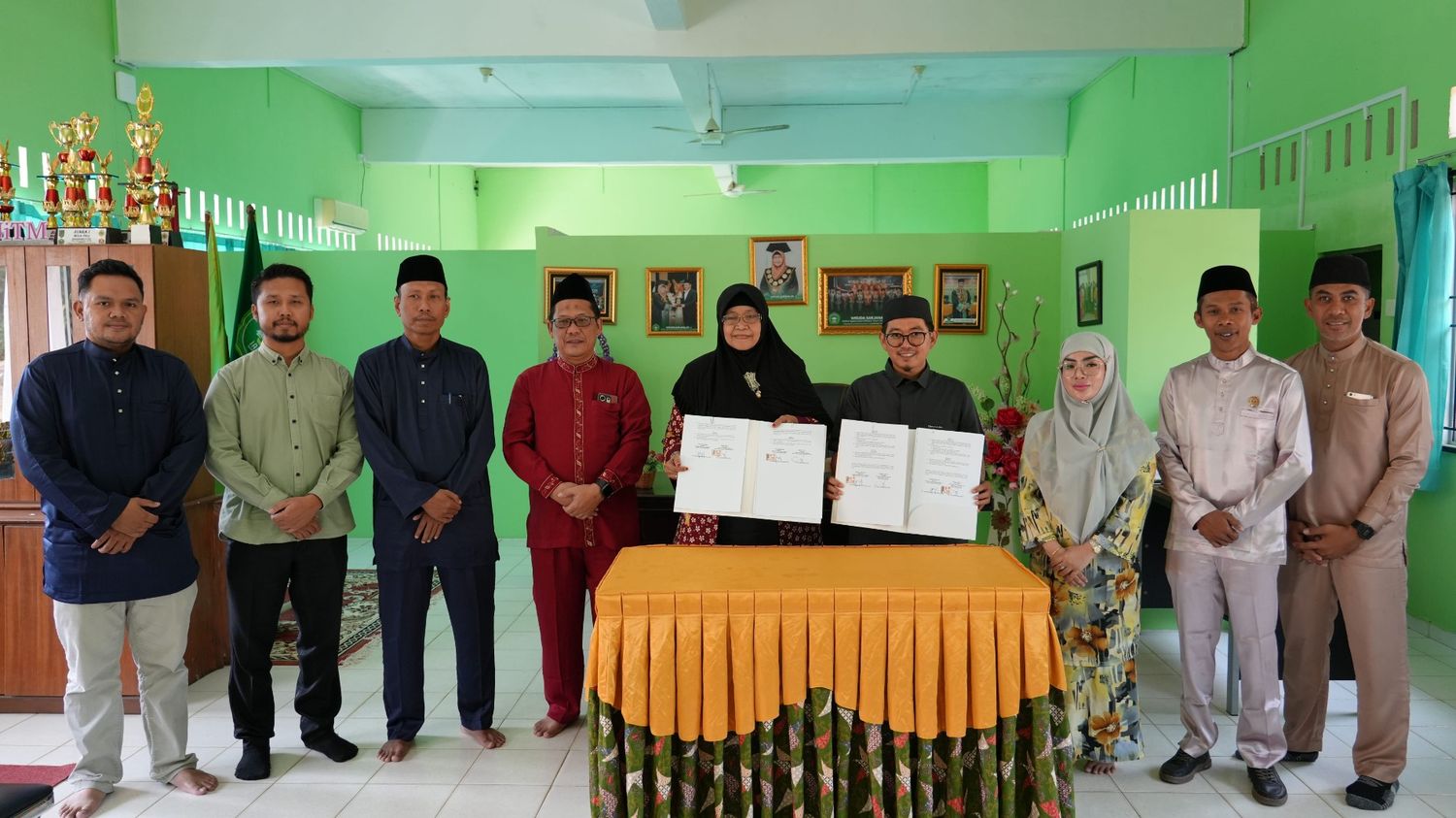 Penandatanganan MoU bersama IAI-MU