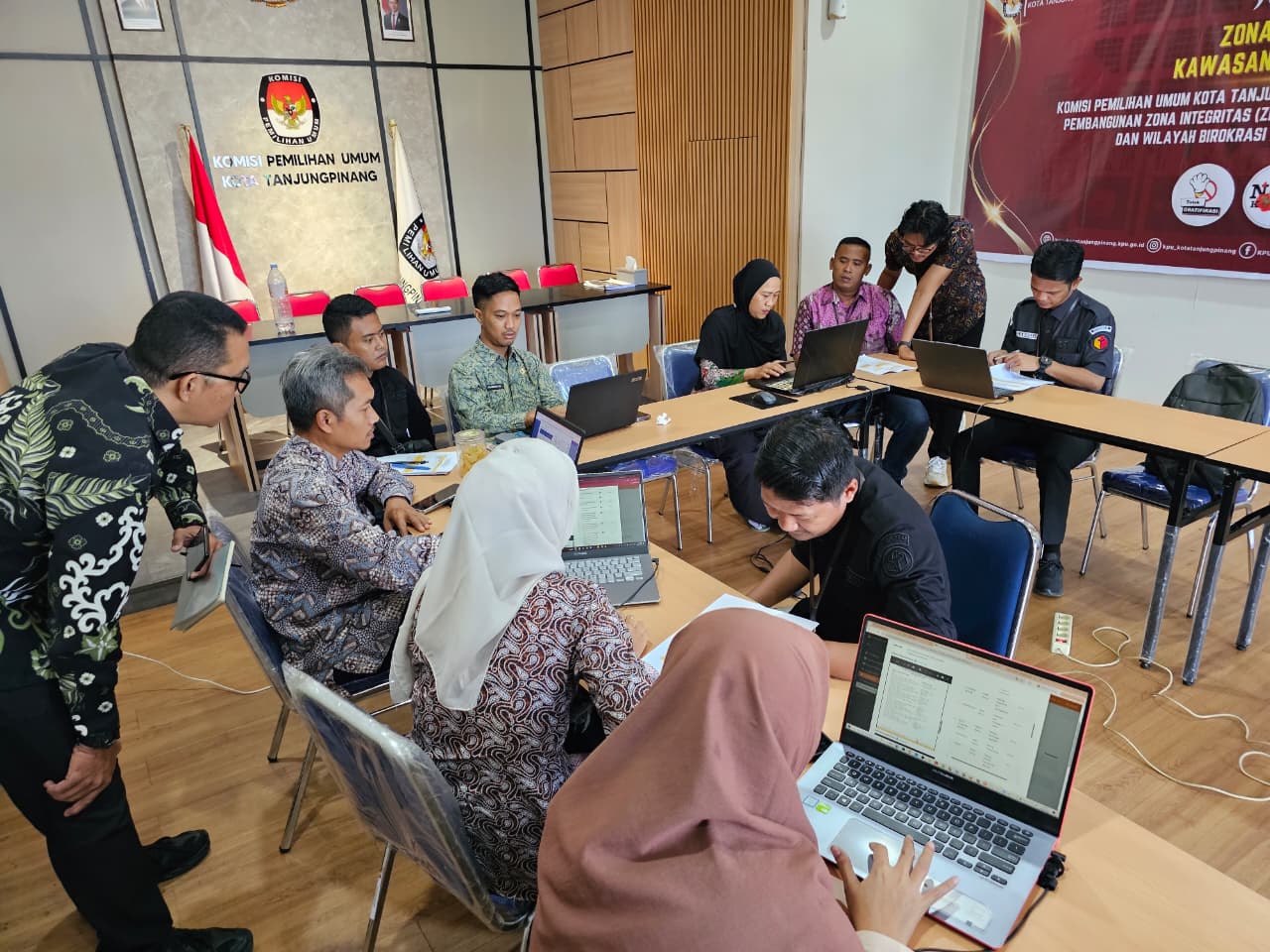 Bawaslu Kota Tanjungpinang melaksanakan pengawasan vermin PDPPB