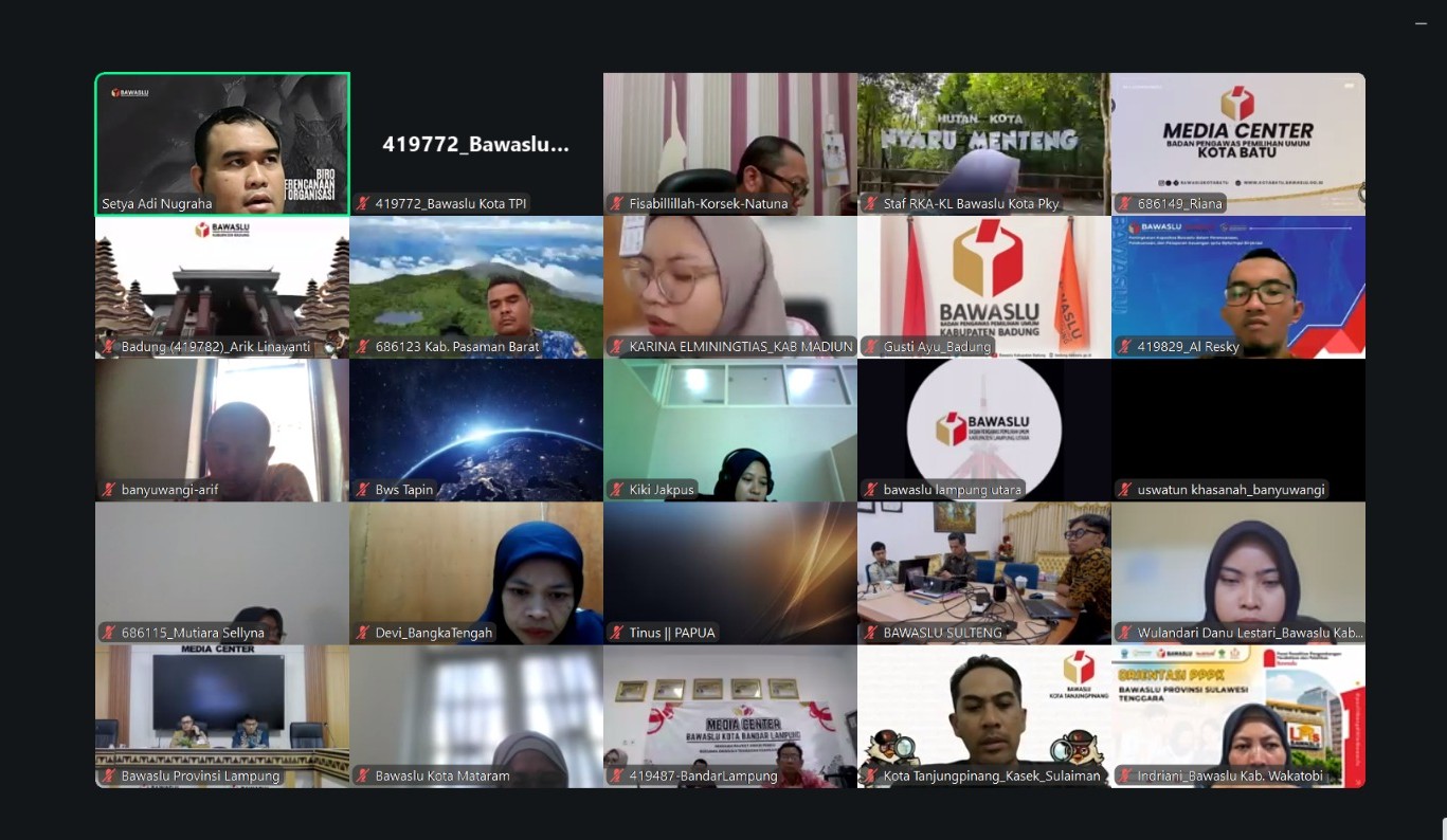 zoom kegiatan Simulasi Kebutuhan Alokasi Anggaran Belanja Operasional Pegawai Tahun Anggaran 2026