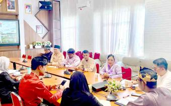 Audiensi ke Kantor Disdukcapil Kota Tanjungpinang