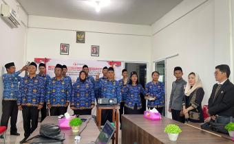 Pengambilan Sumpah dan Janji PPPK diLingkungan Bawaslu Kota Tanjungpinang