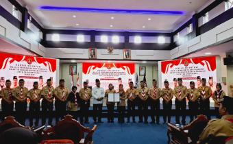 penandatanganan MOU dengan Pramuka