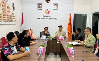 Bawaslu dan KPU Kota Tanjungpinang