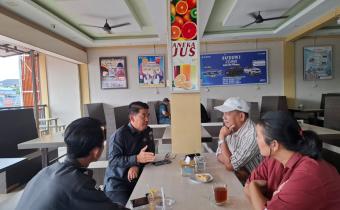Diskusi bersama KPU Kota Tanjungpinang