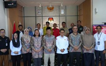 menghadiri kegiatan Sosialisasi Pemutakhiran Data dan Dokumen Partai Politik Secara Berkelanjutan Semester I Tahun 2026 Tingkat Kota Tanjungpinang 