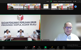 Bawaslu Kota Tanjungpinang mengikuti kegiatan penutupan Orientasi Pegawai Pemerintah dengan Perjanjian Kerja (PPPK) Bawaslu Provinsi dan Bawaslu Kabupaten/Kota se-Provinsi Kepulauan Riau Tahun 2026
